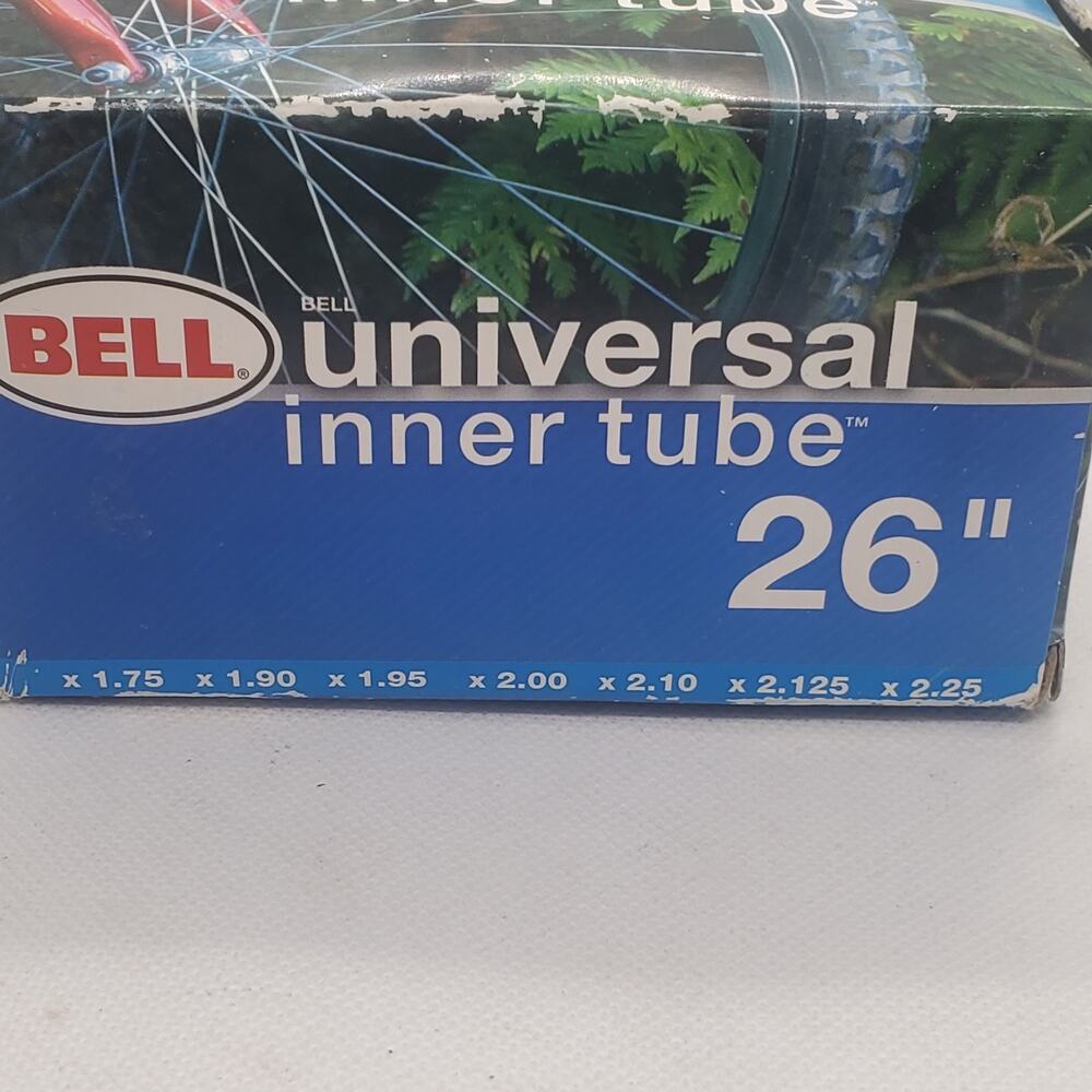 Bell Sports 26" Bicycle Inner Tube 26 in Schrader Valve Mountain Road Bike NIB